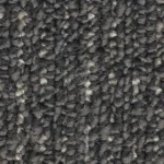 Charcoal gray textured loop carpet