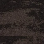 Dark brown textured commercial carpet tile