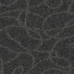 Dark gray textured commercial carpet tile