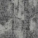 Gray and black distressed abstract pattern carpet tile