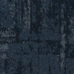 Navy blue textured commercial carpet tile